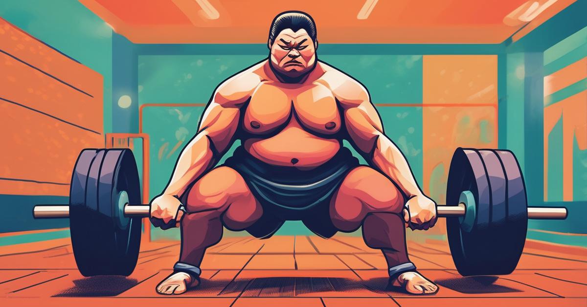 Przysiad Sumo: Prawidłowa technika, mięśnie i jak go wykonać poprawnie?