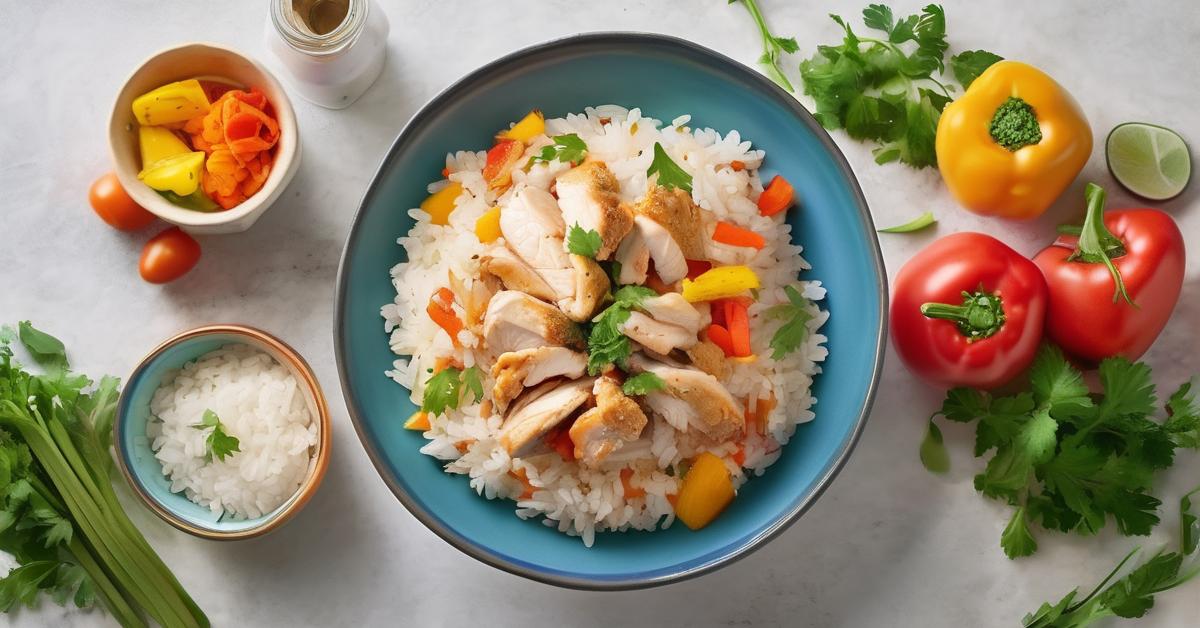 Szybki obiad z ryżem: Dania z kurczakiem – gotowanie przepisów!